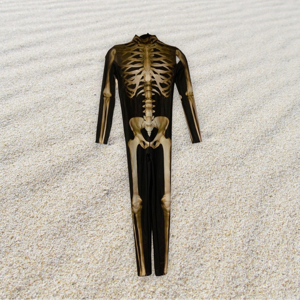 Badinka gold skeleton jumpsuit